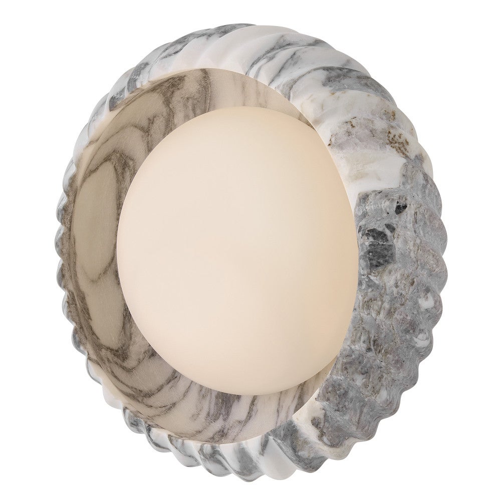 Applique murale Fredrick Ramond FR31310WM Tura LED en marbre blanc