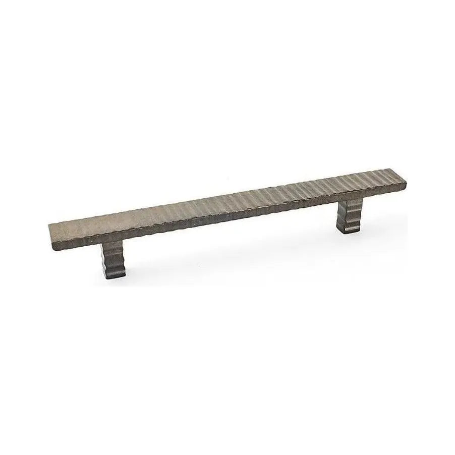 Du Verre Hardware - Forged 3 Flat Bar Pull - DVFC316-AB | Montreal Lighting & Hardware
