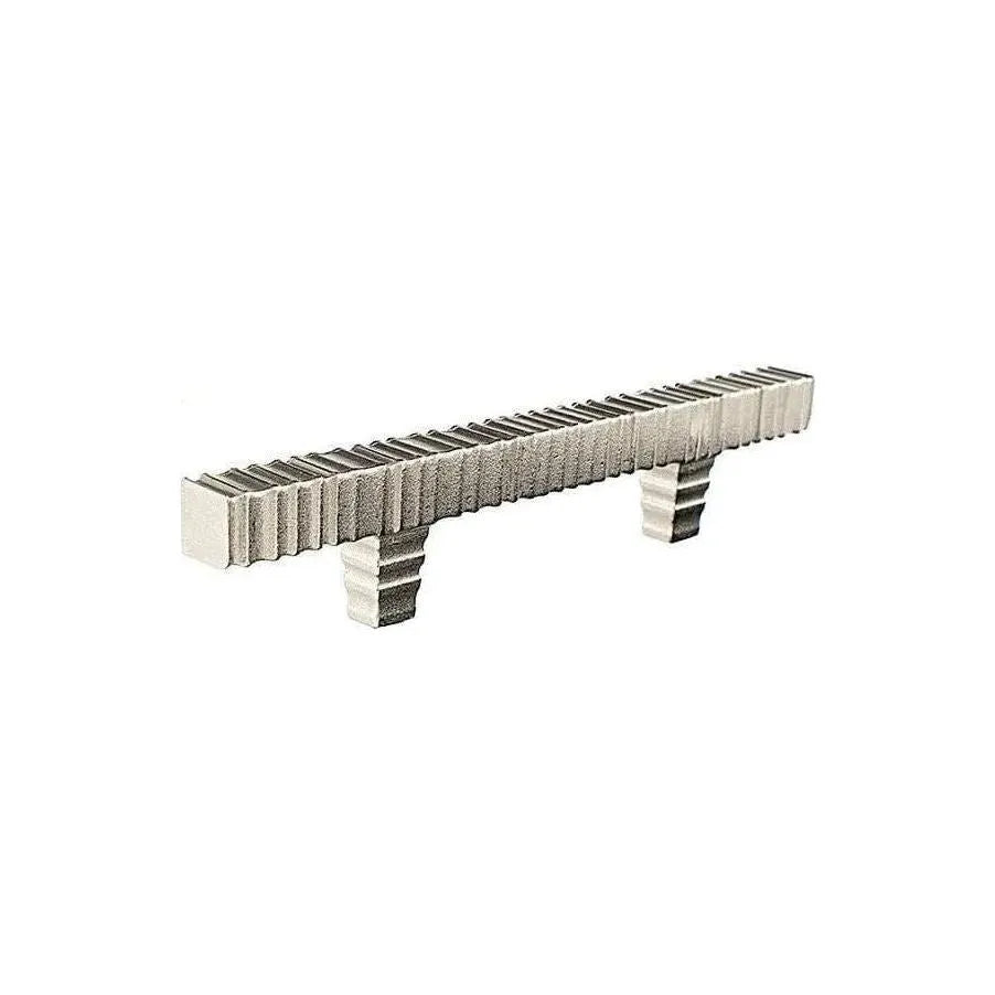 Du Verre Hardware - Forged 3 Square Bar Pull - DVFC308-SN | Montreal Lighting & Hardware