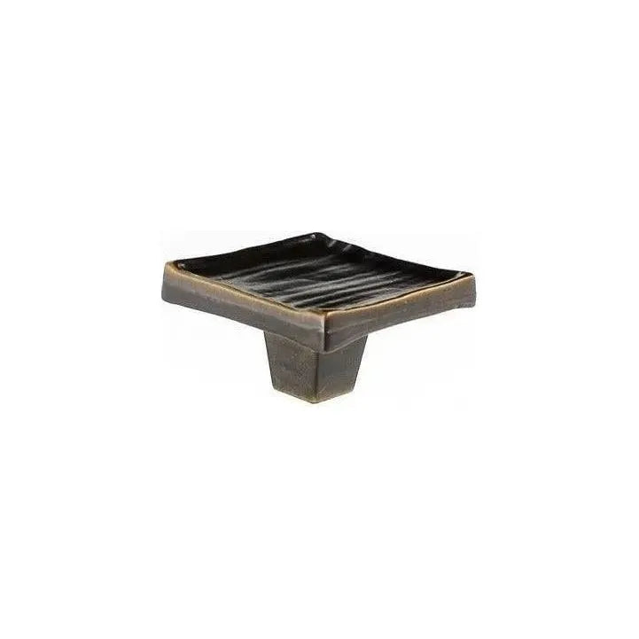 Du Verre Hardware - Forged 3 Square Knob - DVFC305-ORB | Montreal Lighting & Hardware