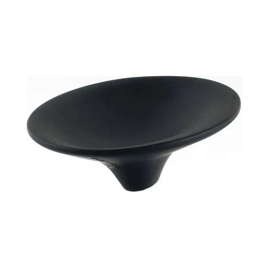 Du Verre Hardware - Lotus Knob - DVWHL07-BM | Montreal Lighting & Hardware