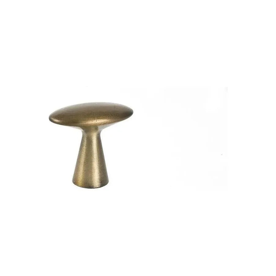 Du Verre Hardware - Series 3 Knob - DVSL04-AB | Montreal Lighting & Hardware