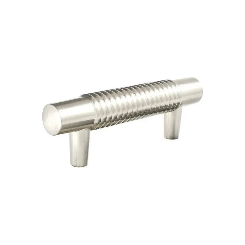 Du Verre Hardware - Stacked Pull - DVSTK03-SN | Montreal Lighting & Hardware