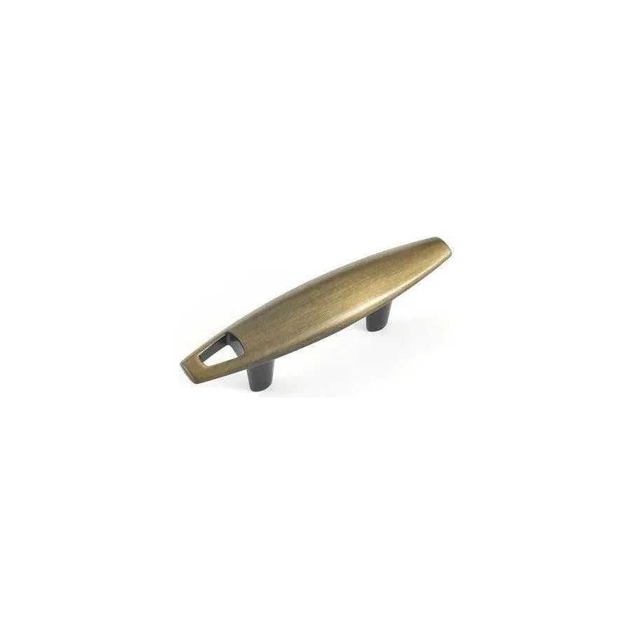 Du Verre Hardware - Tribal Pull - DVTR02-AB | Montreal Lighting & Hardware