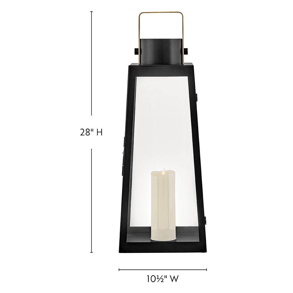 Lanterne décorative Hugh Lark 82312BK 82312 en noir