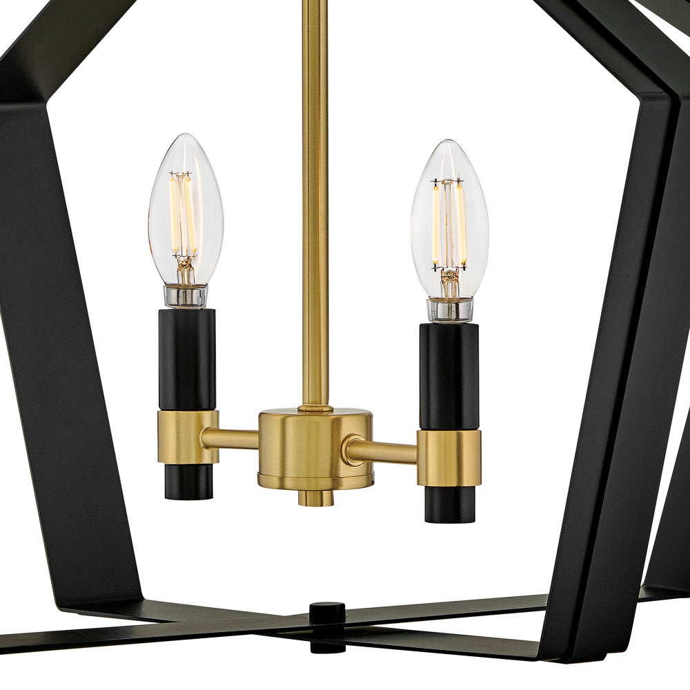 Lark 83647BK-LCB Sammi Pendant in Black