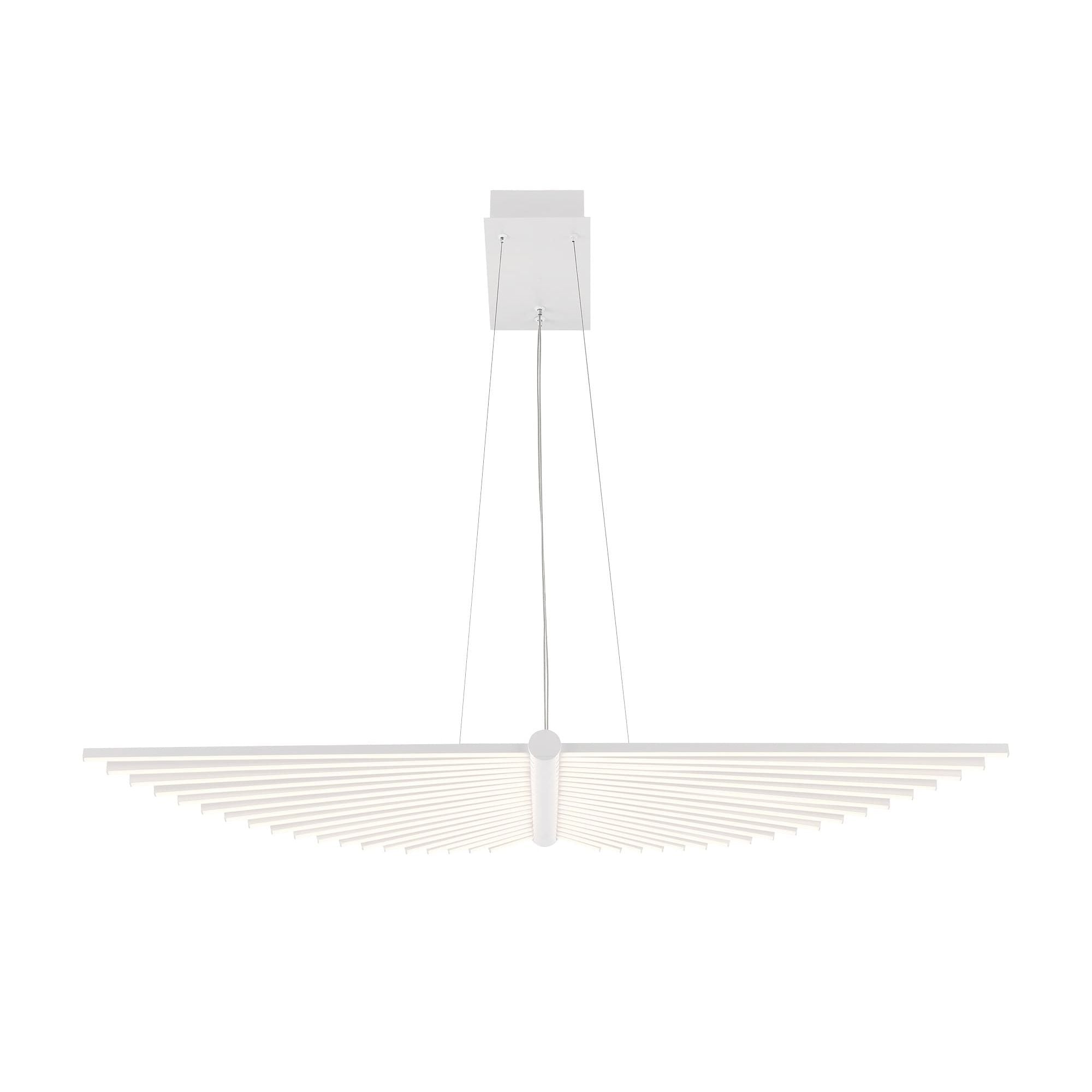 Eurofase 46841-032 Seraph LED Linear Chandelier in White