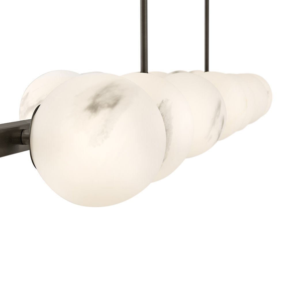 Fredrick Ramond FR41909BX Selene Linear Chandelier in Black Oxide