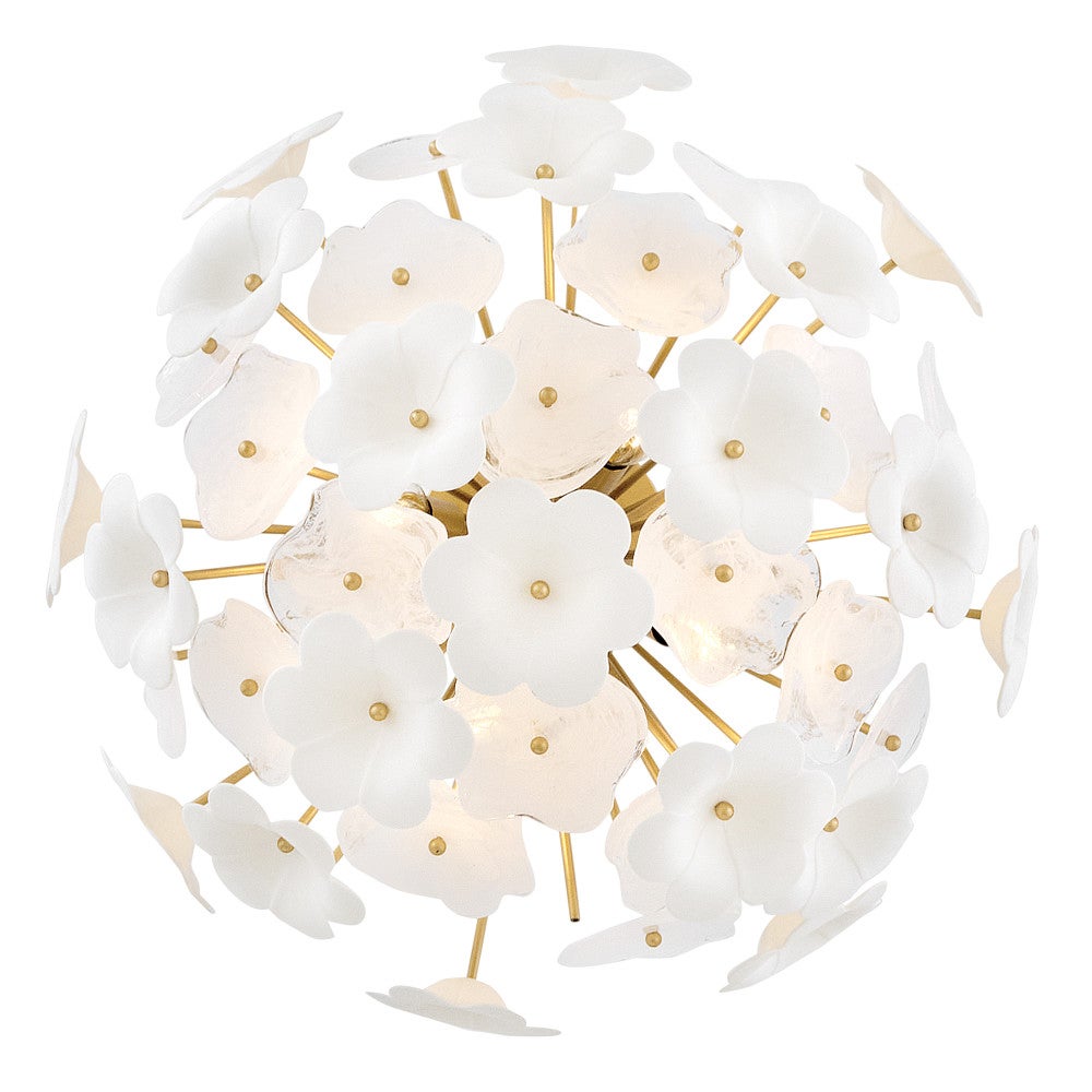 Fredrick Ramond FR41961DG Marianne Bouquet semi-encastré en or de luxe