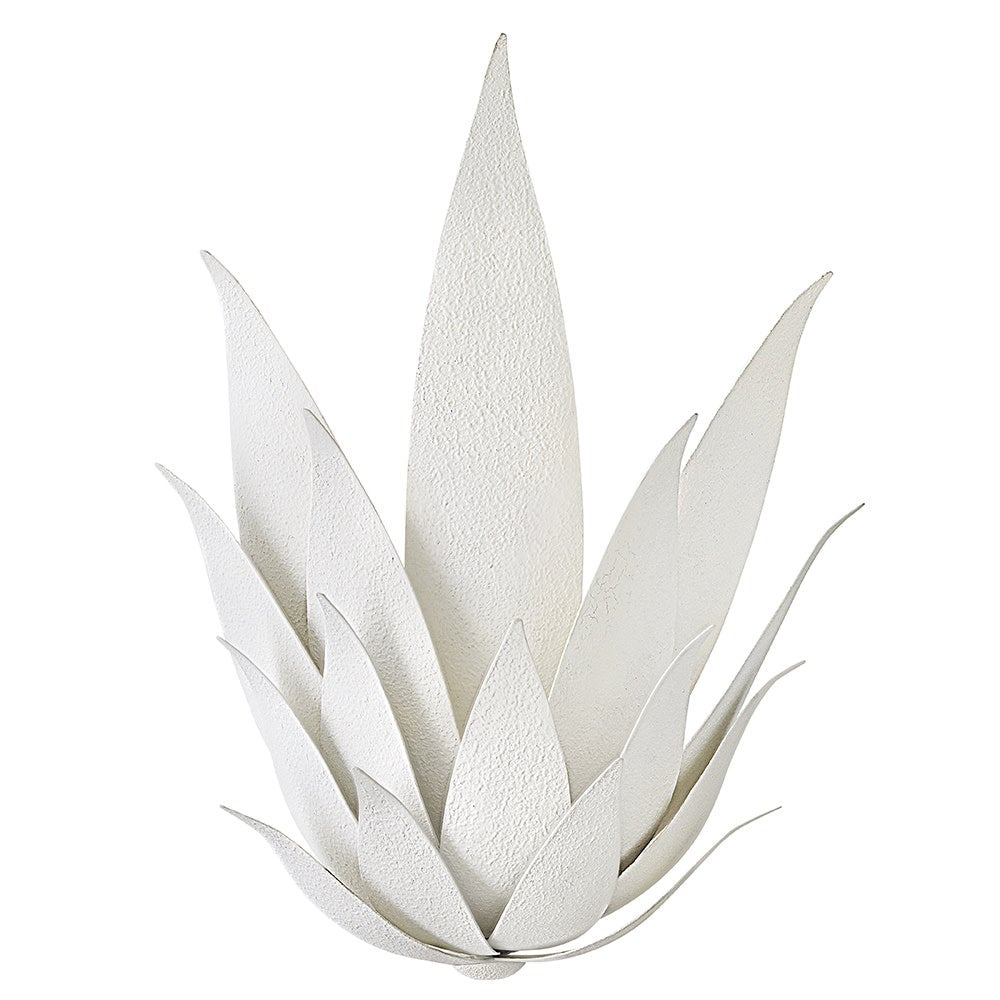 Fredrick Ramond FR30810TXP Agave Botanical Sconce in Textured Plaster