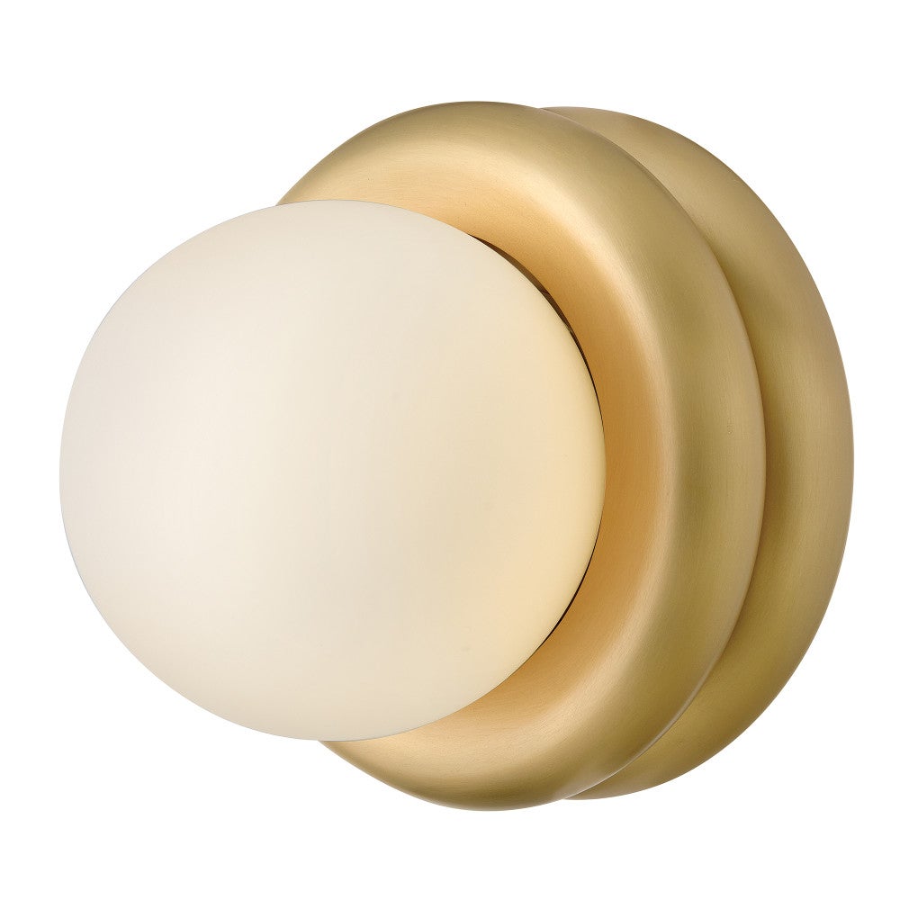 Lark 83291LCB Noa Convertible Flush Mount in Lacquered Brass