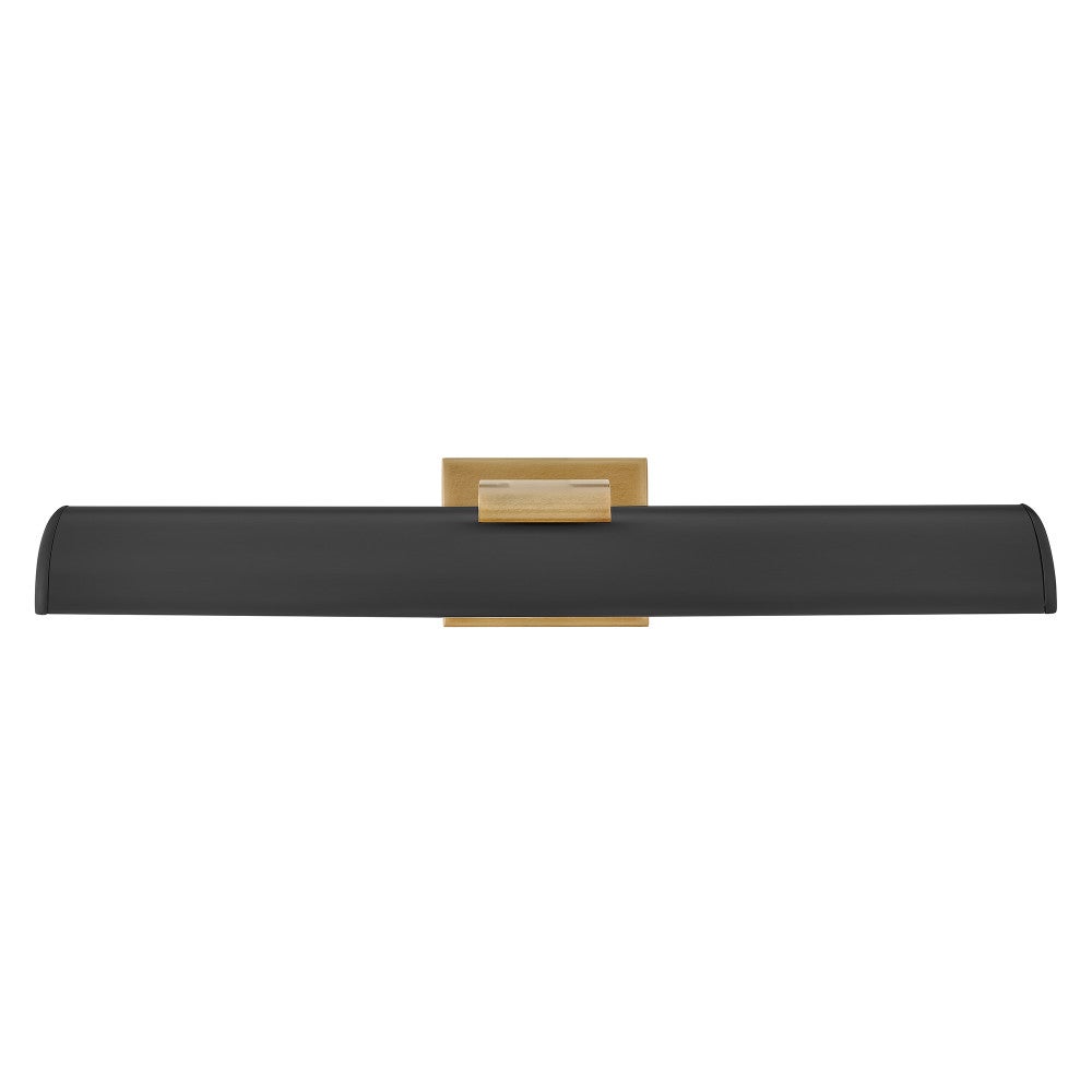 Hinkley Lighting 46074HB-BK Alston LED Art Light in Heritage Brass with Black accents