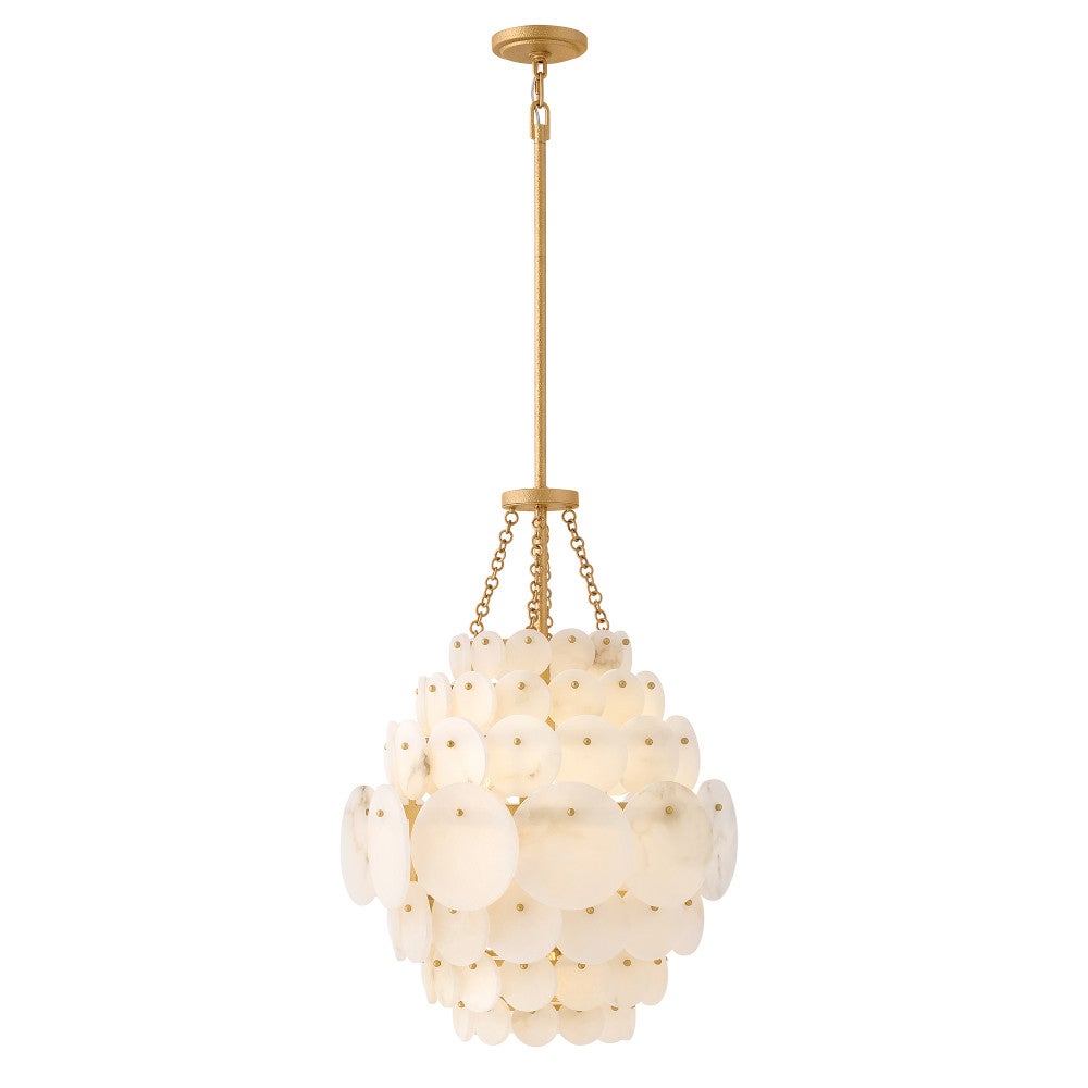Hinkley Lighting 43807PI Yara Pendant in Piastra Gold