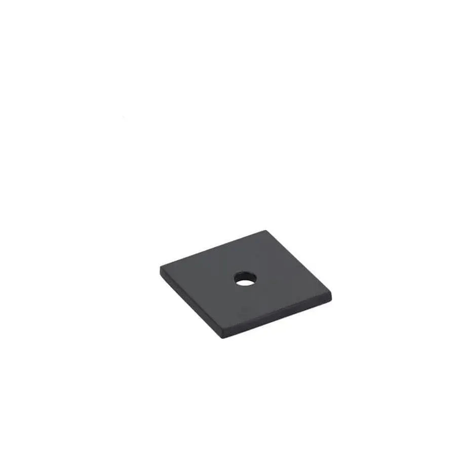 Emtek - Art Deco Square Back Plate for Knob - 86434US19 | Montreal Lighting & Hardware