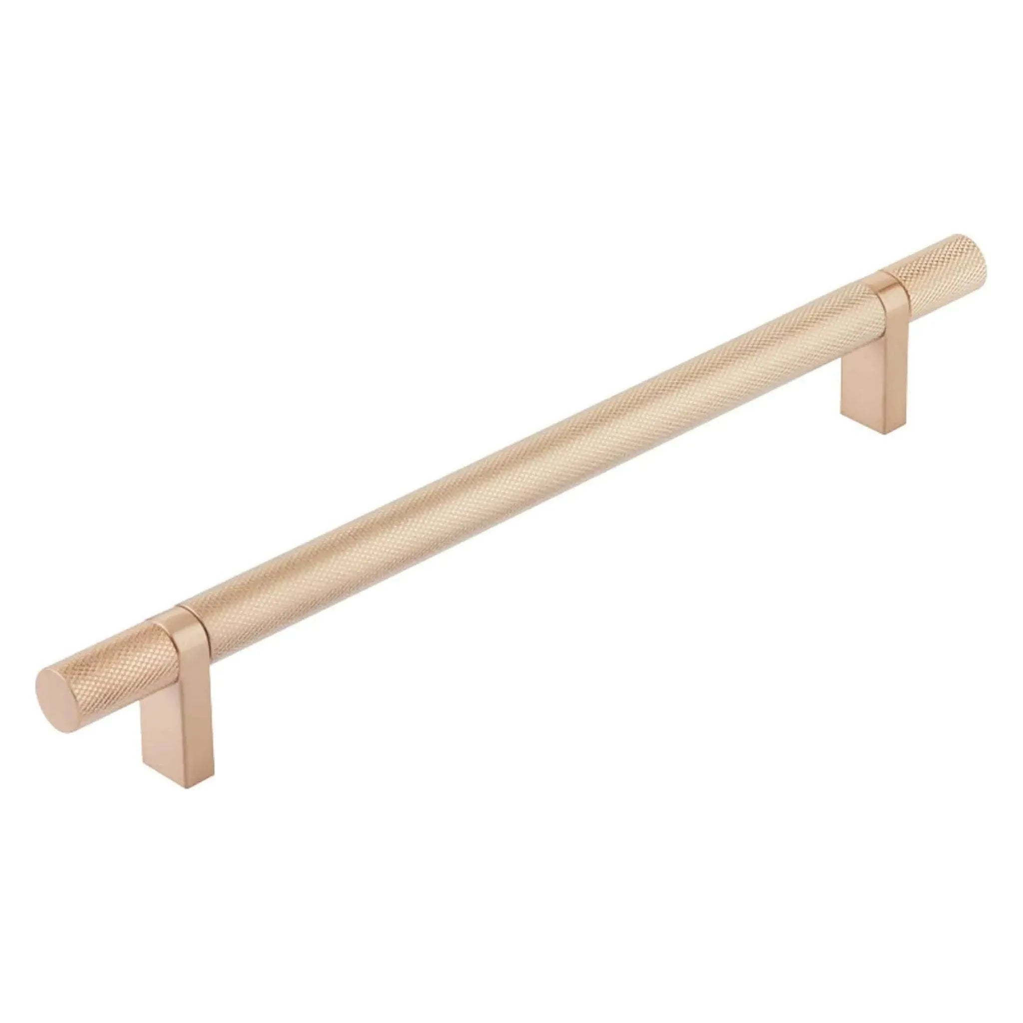 Emtek - Emtek Select Bar Cabinet Pull Knurled Bar - 84156.RCBSCU.KNSCU | Montreal Lighting & Hardware