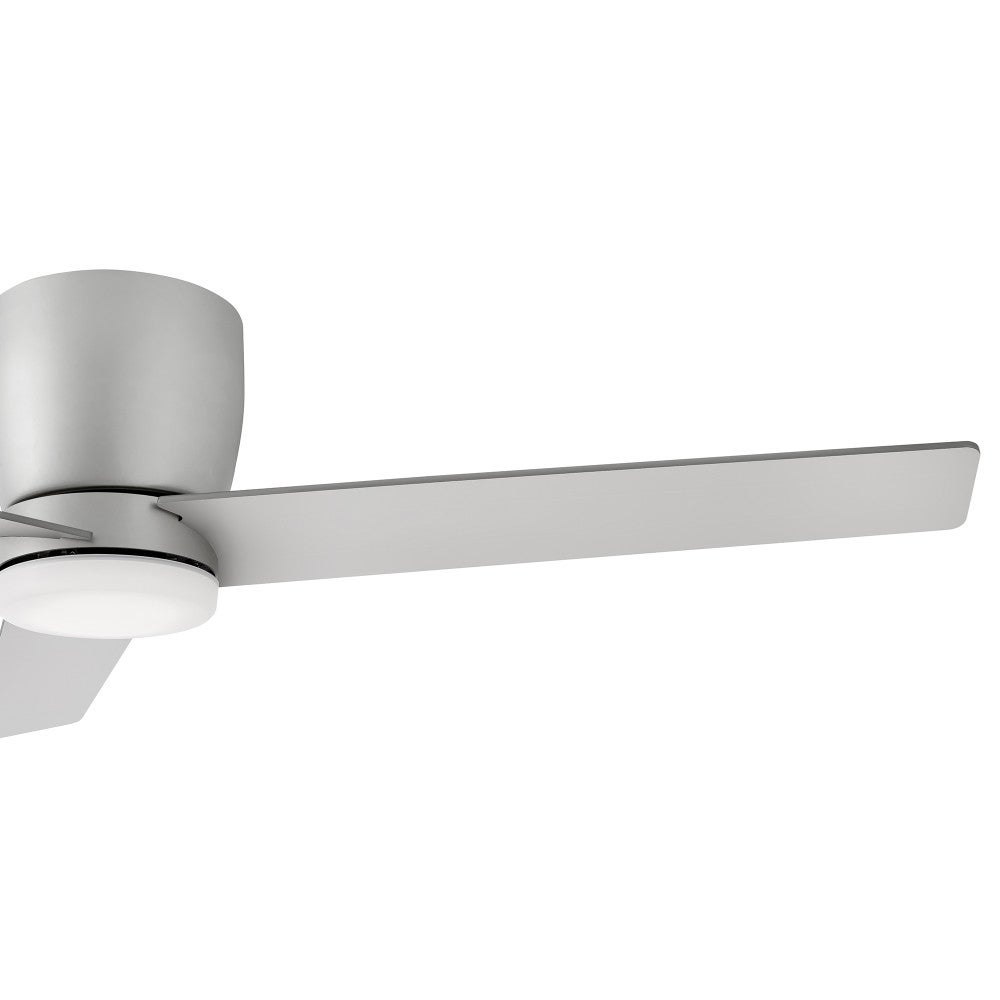Plafonnier LED Ari Hinkley Lighting 910852FBN-LDA Ventilateur en nickel brossé