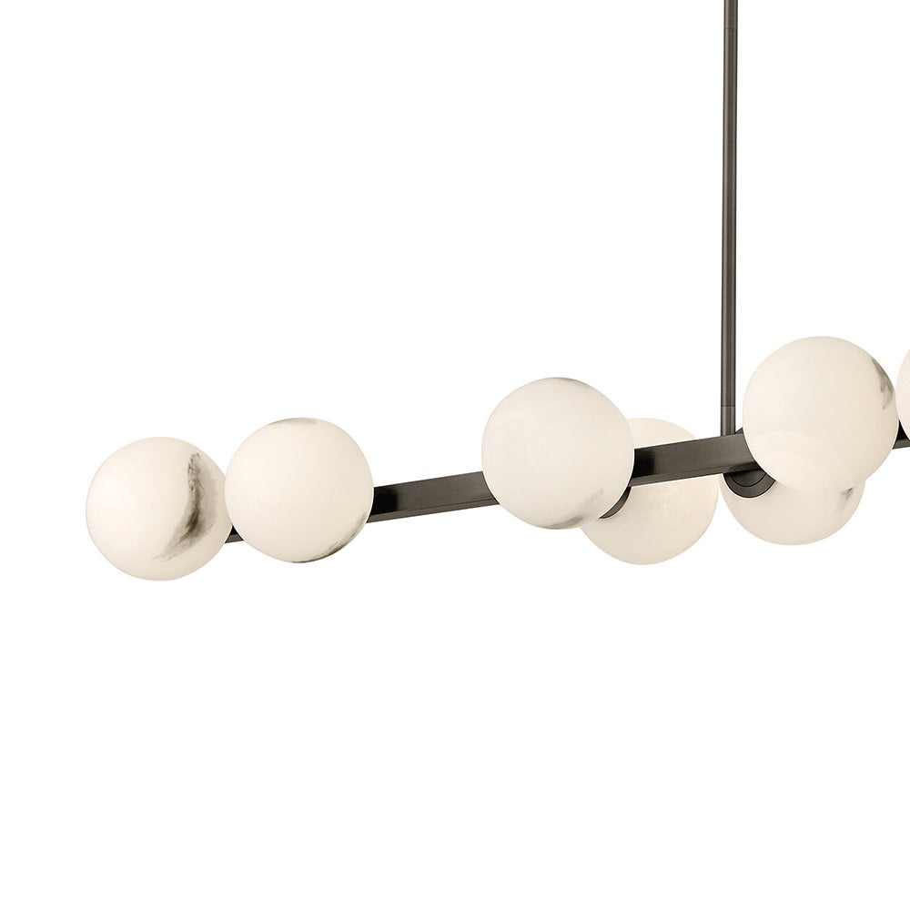 Fredrick Ramond FR41909BX Selene Linear Chandelier in Black Oxide
