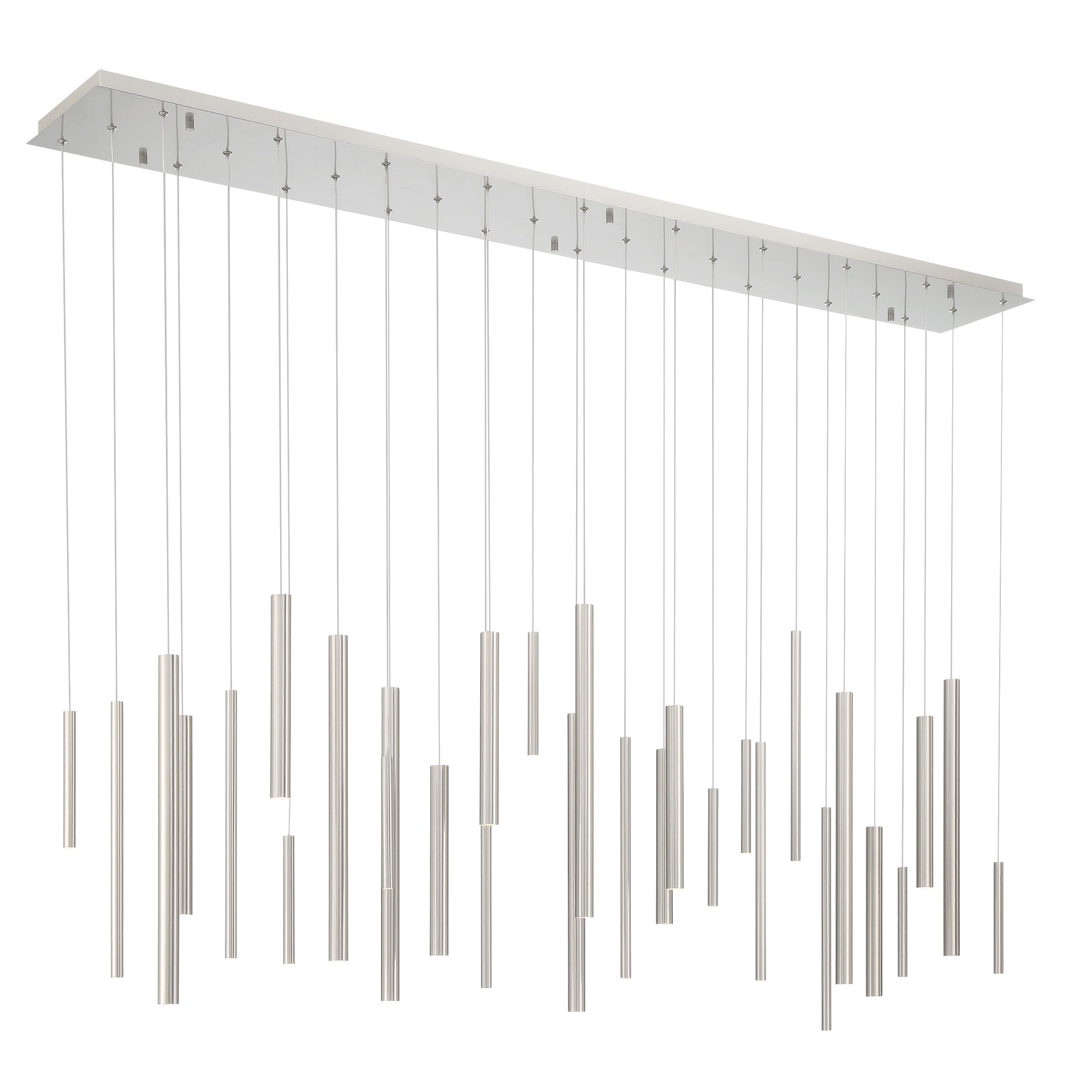 Eurofase 46814-036 Santana LED Linéaire Suspendu en nickel satiné