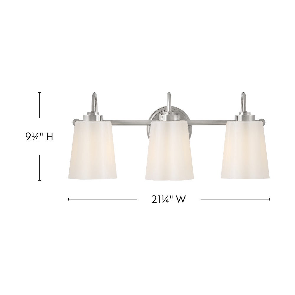 Lark 85413PN Honey Vanity in Polished Nickel