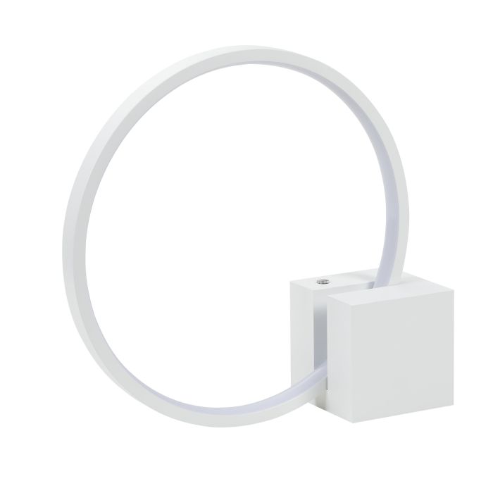 Thesis Lighting 207772A Nassa LED Table Lamp in Textured White