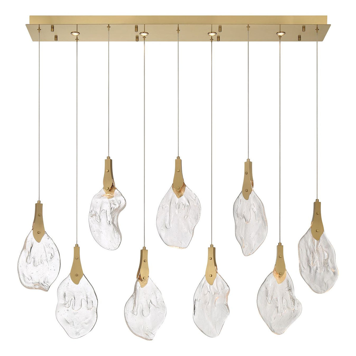 Eurofase 50103-020 Jateo LED Linéaire Suspendu en or