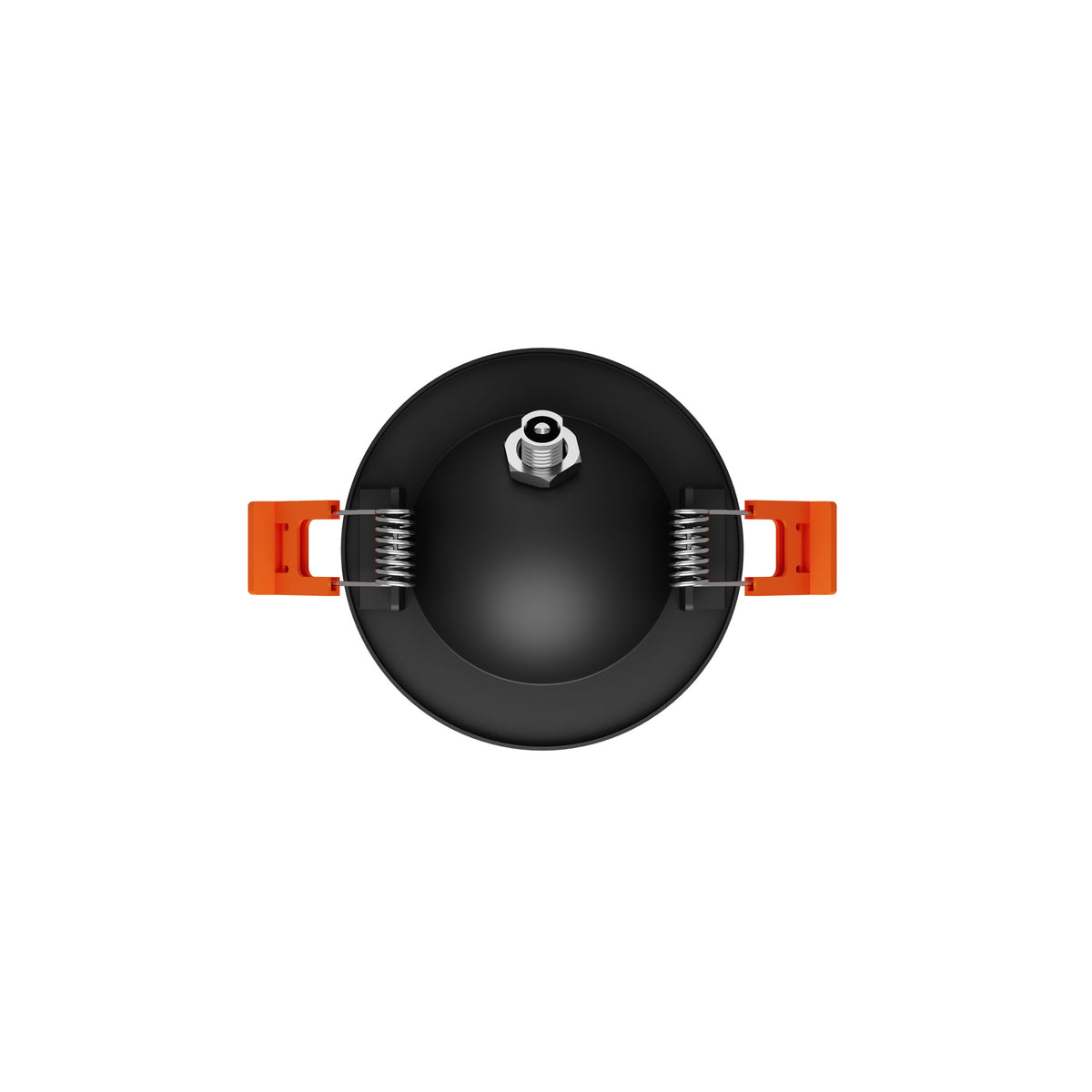 DALS Lighting FGM2-CDW-BK Pivot Flat Round Gimbal Recessed in Black
