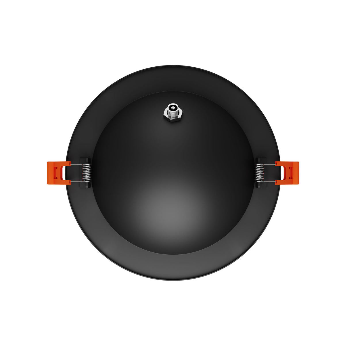 DALS Lighting FGM6-CDW-BK Pivot Flat Round Gimbal Recessed in Black