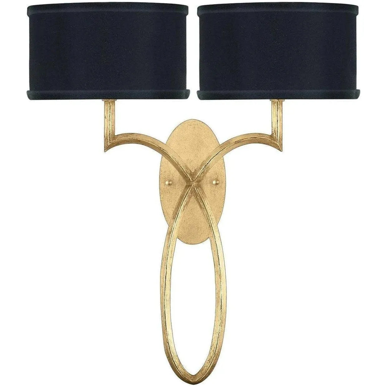 Fine Art Handcrafted Lighting - Allegretto 21-Inch Two Light Wall Sconce - 784750-SF34 | Montreal Lighting & Hardware