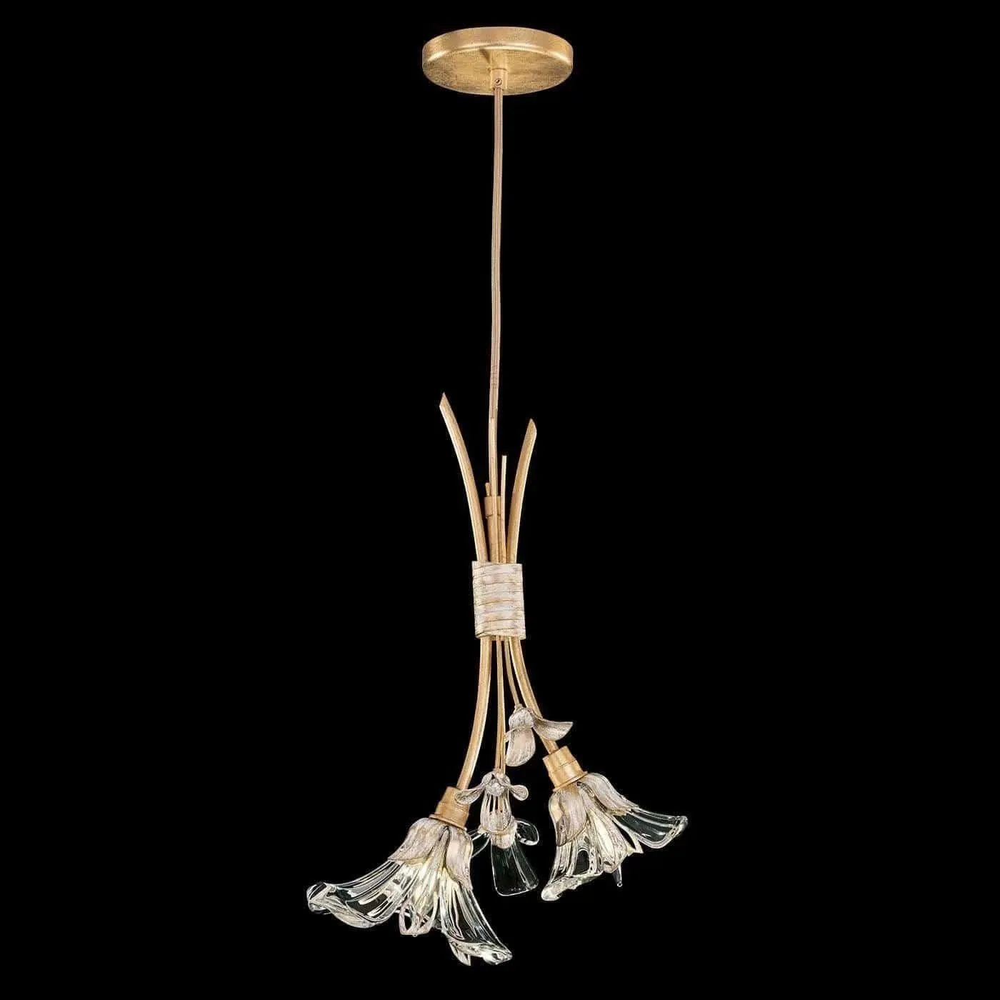 Fine Art Handcrafted Lighting - Azu 11-Inch Two Light Drop Light - 916740-2ST | Montreal Lighting & Hardware