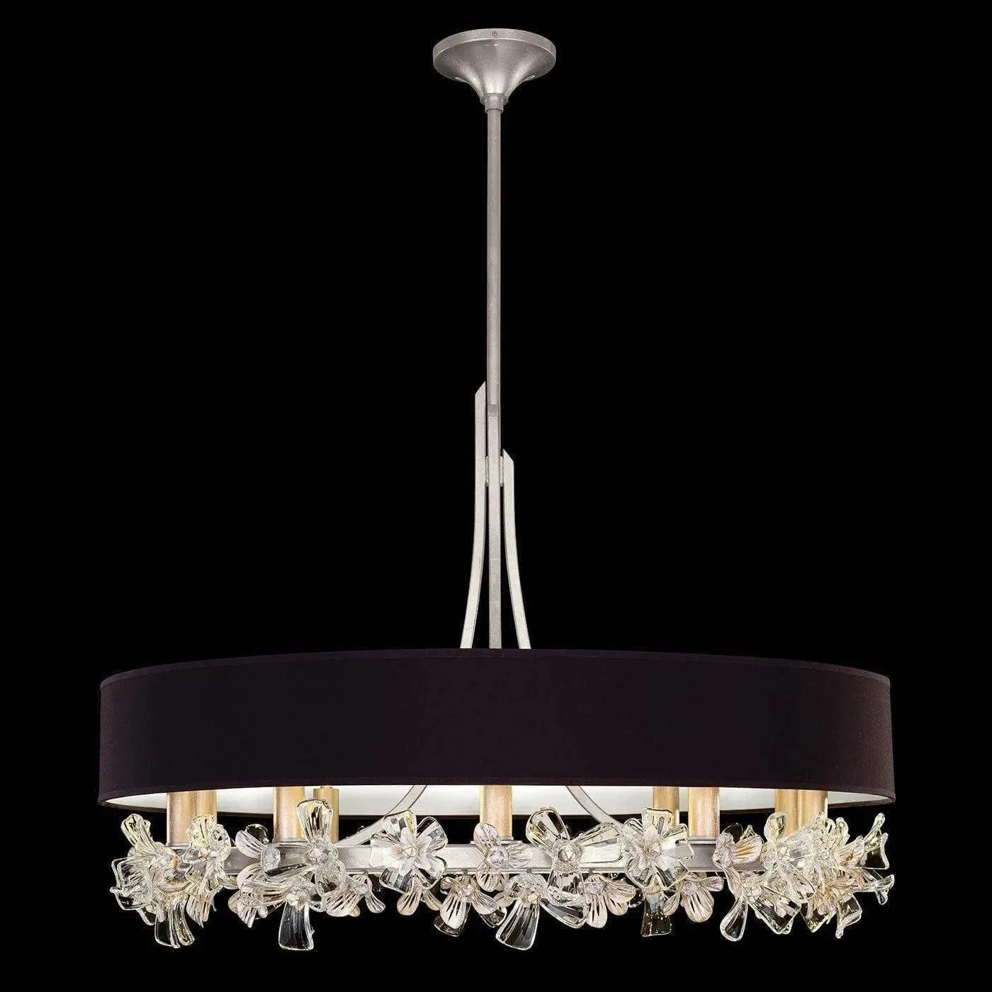 Fine Art Handcrafted Lighting - Azu 34-Inch Ten Light Chandelier - 915240-13ST | Montreal Lighting & Hardware