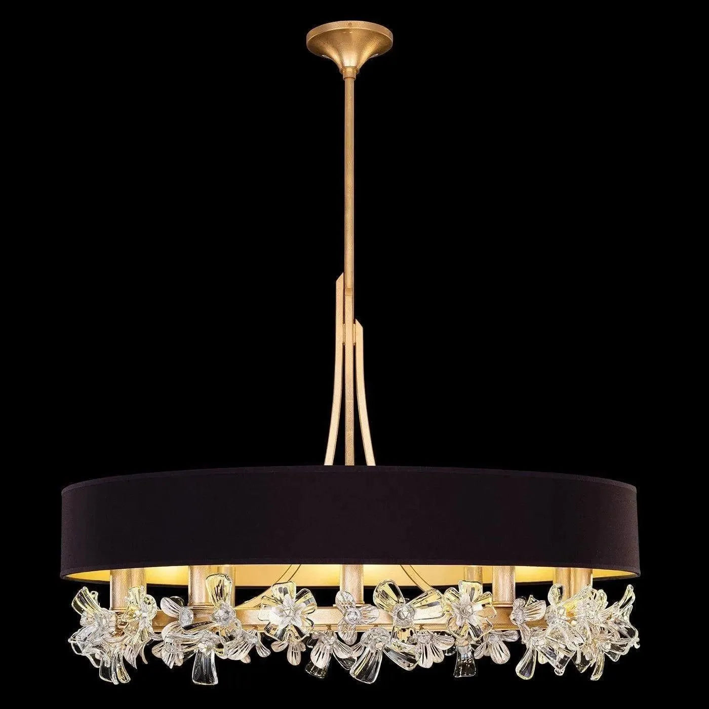 Fine Art Handcrafted Lighting - Azu 34-Inch Ten Light Chandelier - 915240-23ST | Montreal Lighting & Hardware