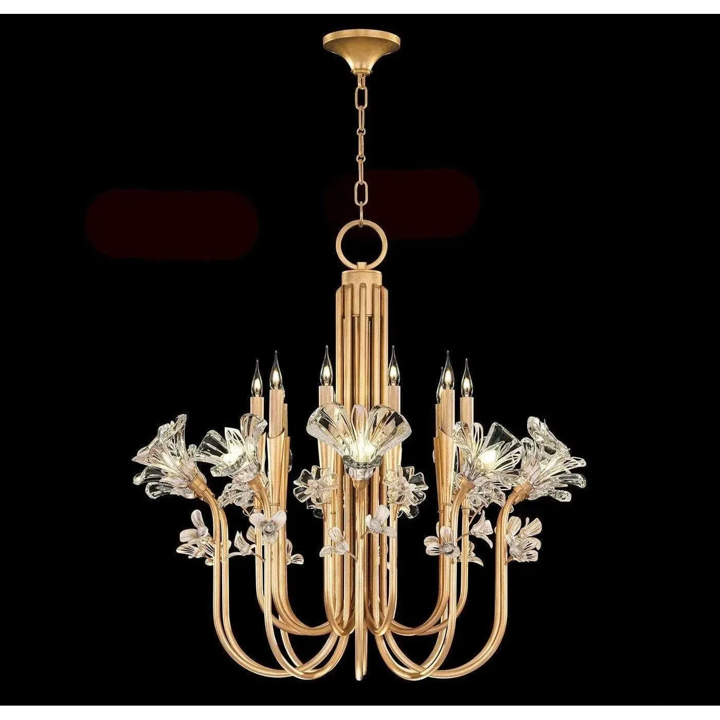 Fine Art Handcrafted Lighting - Azu 35-Inch 20 Light Chandelier - 915140-2ST | Montreal Lighting & Hardware
