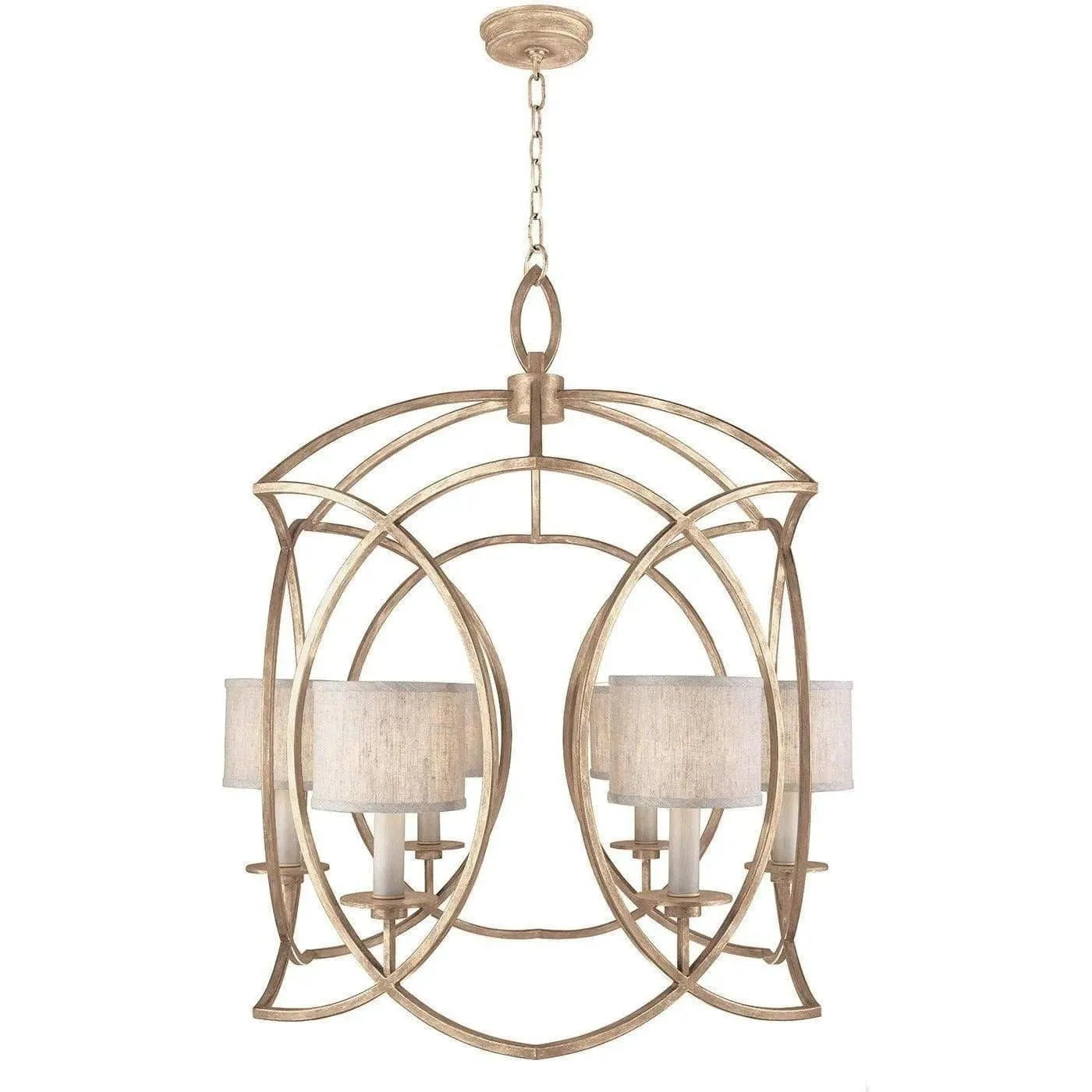 Fine Art Handcrafted Lighting - Cienfuegos 30-Inch Six Light Chandelier - 889840-SF31 | Montreal Lighting & Hardware