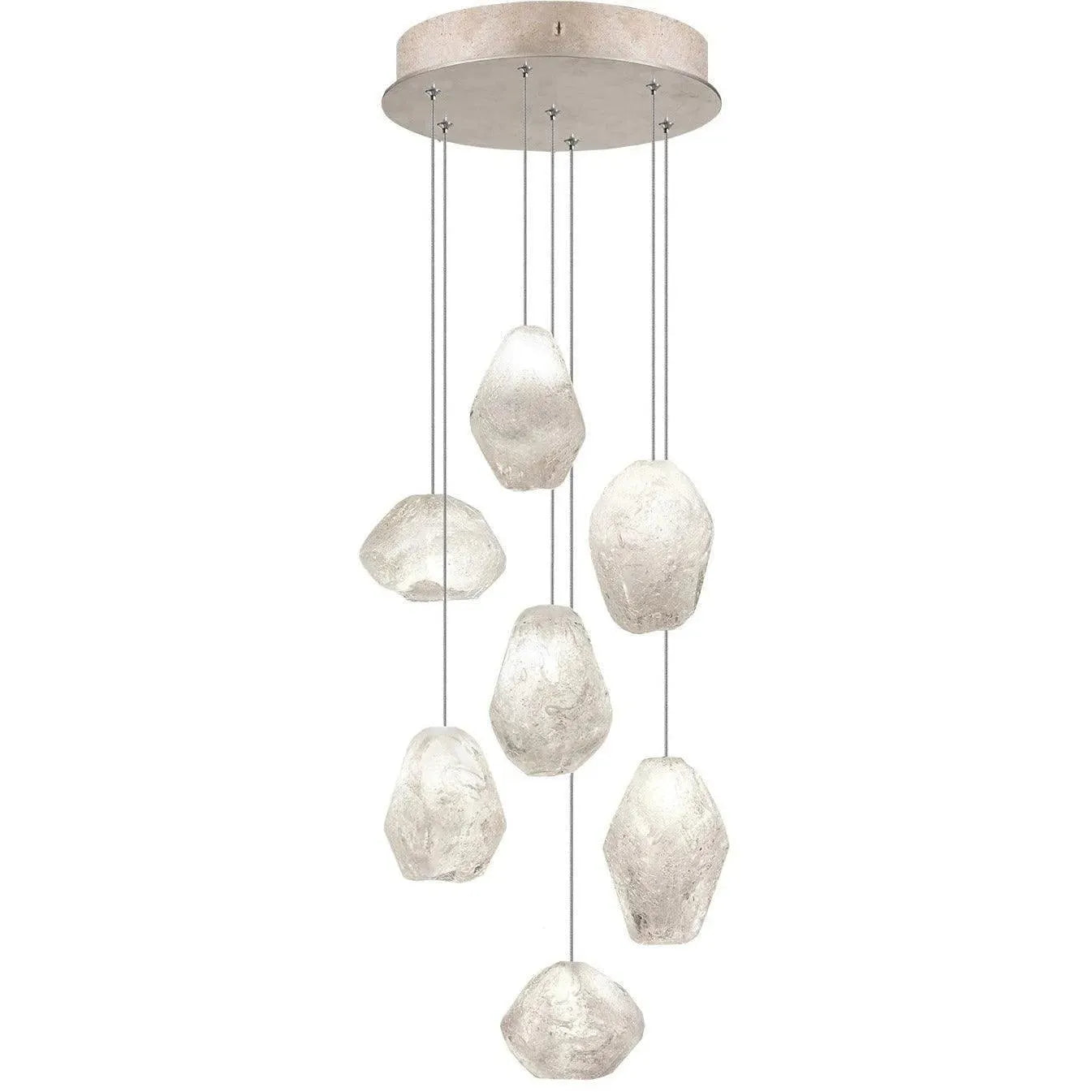 Fine Art Handcrafted Lighting - Natural Inspirations 14-Inch Seven Light Pendant - 852640-23LD | Montreal Lighting & Hardware