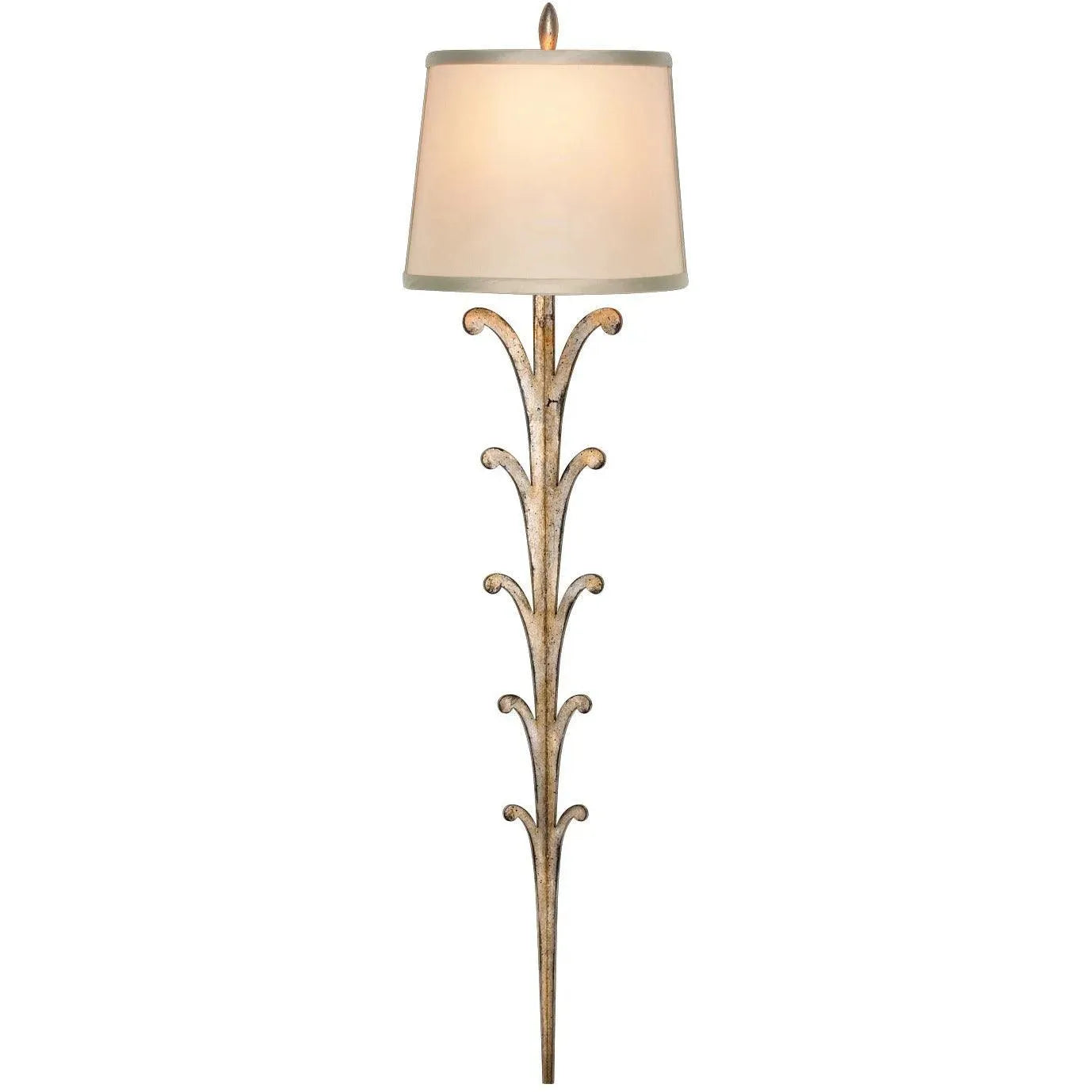 Fine Art Handcrafted Lighting - Portobello Road 27-Inch One Light Wall Sconce - 439450ST | Montreal Lighting & Hardware