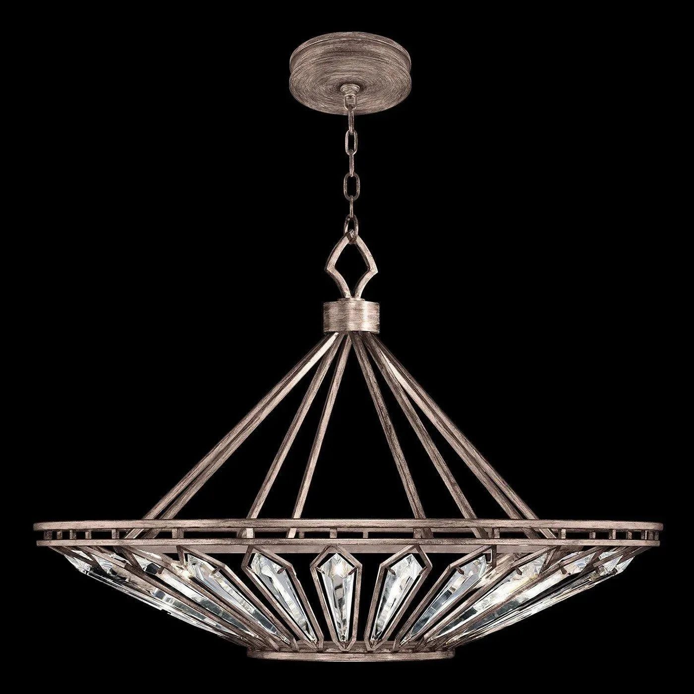 Fine Art Handcrafted Lighting - Westminster 38-Inch 13 Light Pendant - 885440-1ST | Montreal Lighting & Hardware