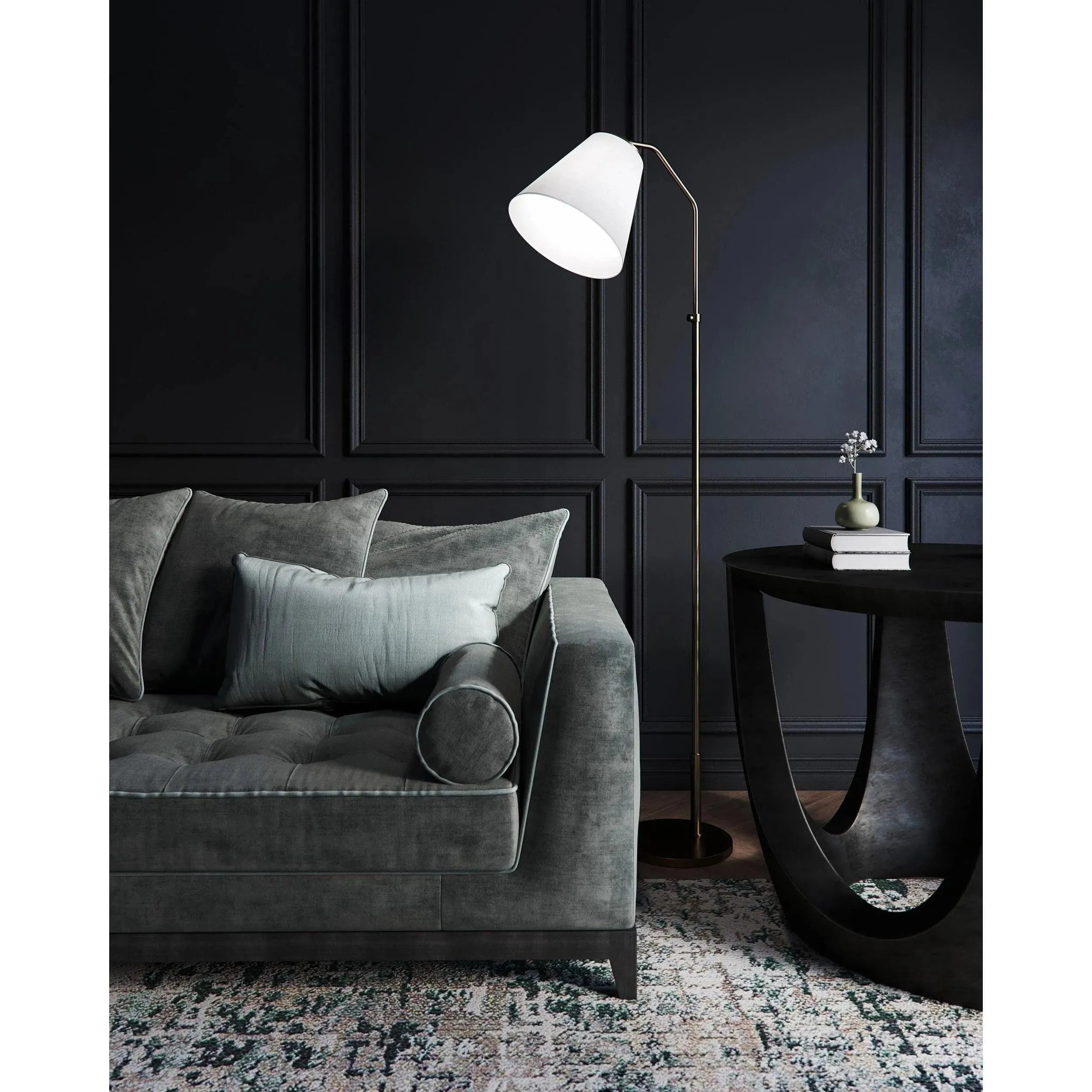 Flow Decor - Fin Floor Lamp - 4446 | Montreal Lighting & Hardware