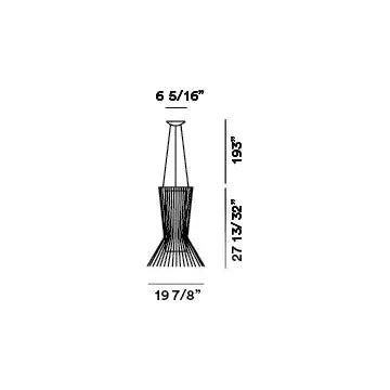 Foscarini - Allegretto Vivace Pendant - FN1690172_80_UL | Montreal Lighting & Hardware