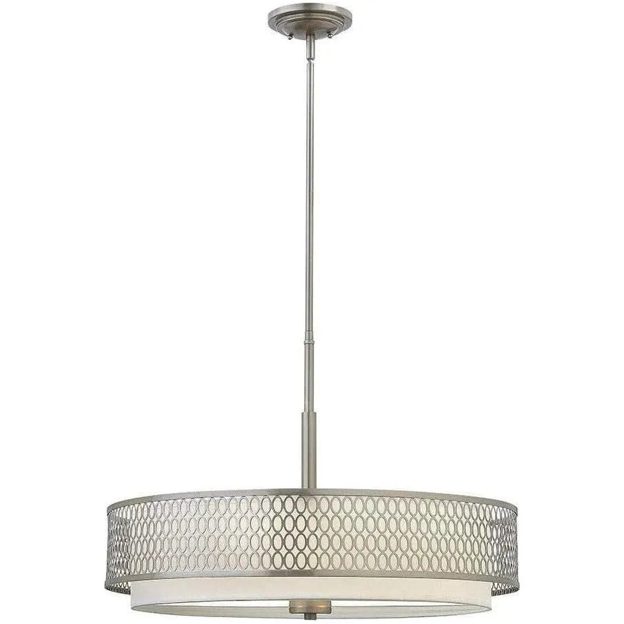 Fredrick Ramond - Jules 26-Inch Three Light Chandelier - FR35604BNI | Montreal Lighting & Hardware