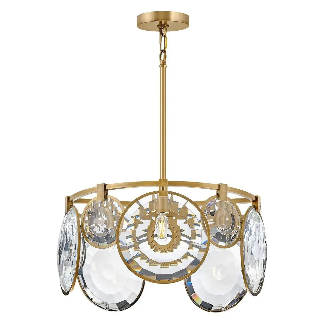 Fredrick Ramond - Nala LED Pendant - FR31263HBR | Montreal Lighting & Hardware