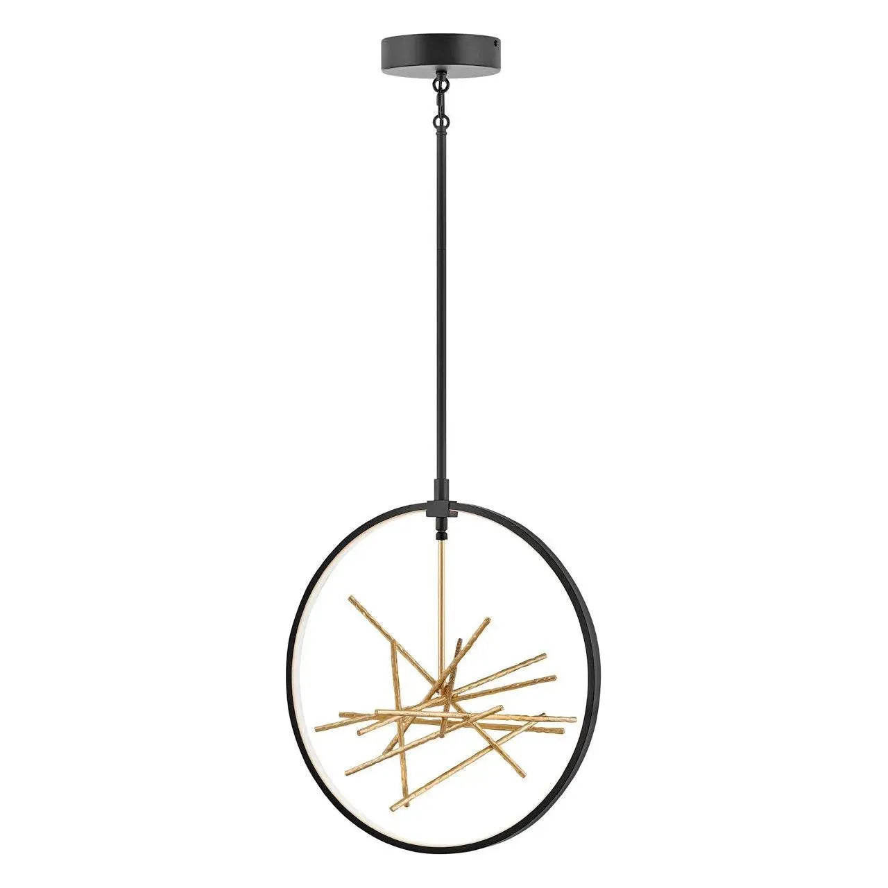 Fredrick Ramond - Styx LED Pendant - FR46405BLK | Montreal Lighting & Hardware