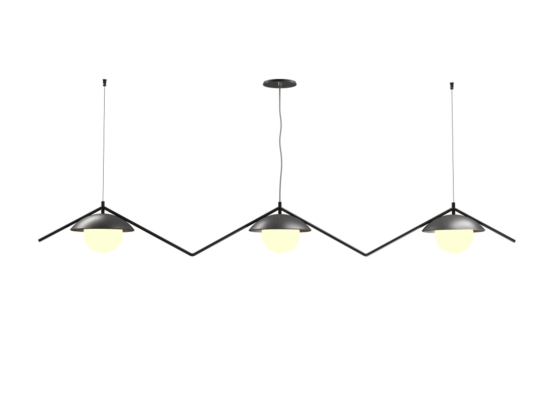 Accord Lighting 1516.50 Oyster DK Accord Pendant in Organic Grey