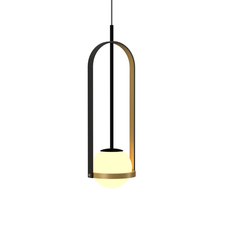 Accord Lighting 1545.49 Strap Accord Pendant in Organic Gold