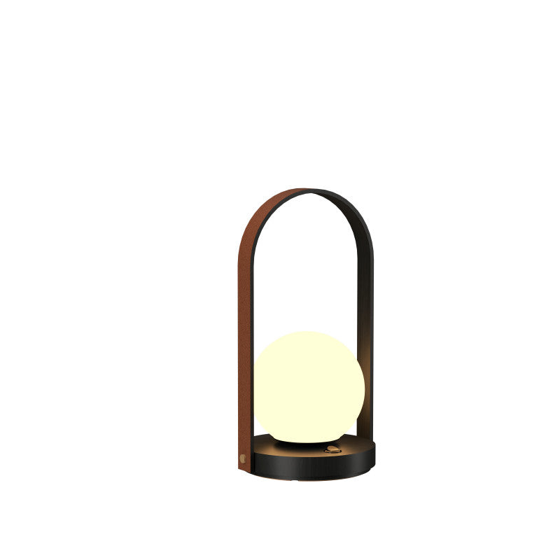 Accord Lighting 7104.44 Strap Accord Table Lamp in Charcoal