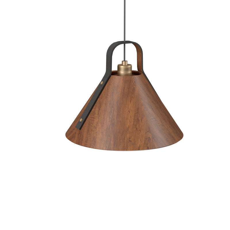 Accord Lighting 1528.06 Strap Accord Pendant in Imbuia