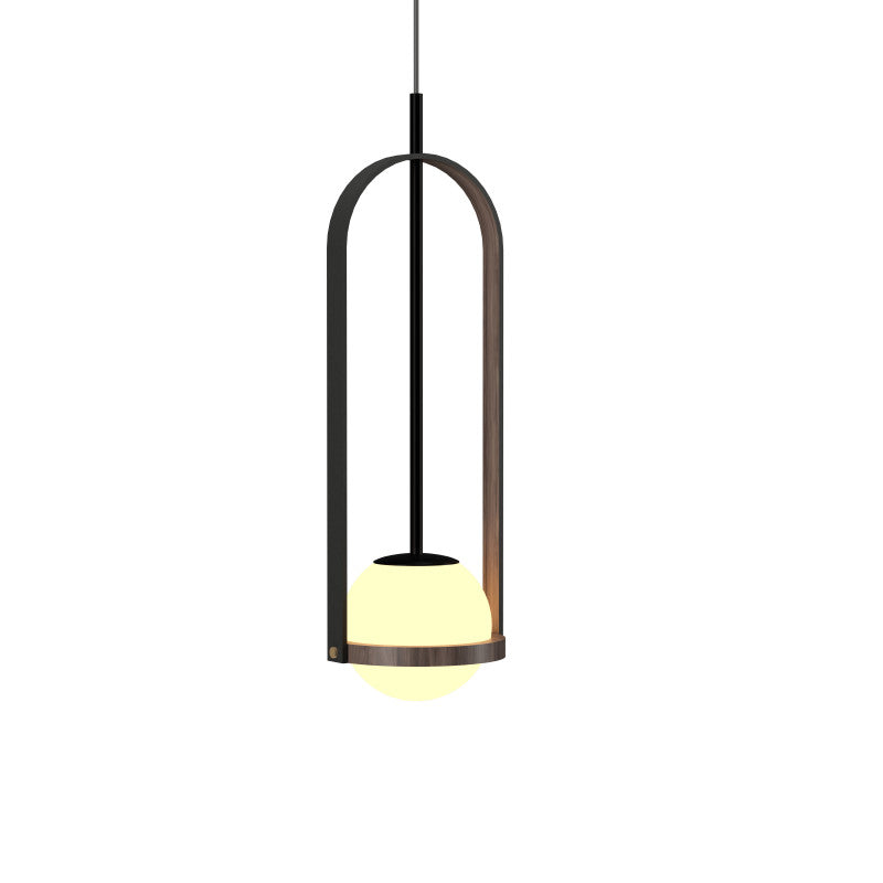 Accord Lighting 1545.18 Strap Accord Pendant in American Walnut