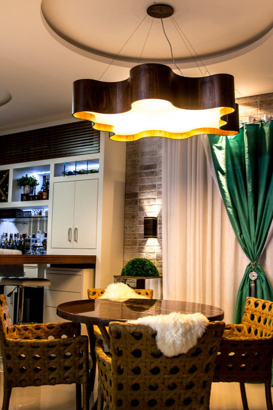 Accord Lighting 1200LED Organic Accord Pendant room setting