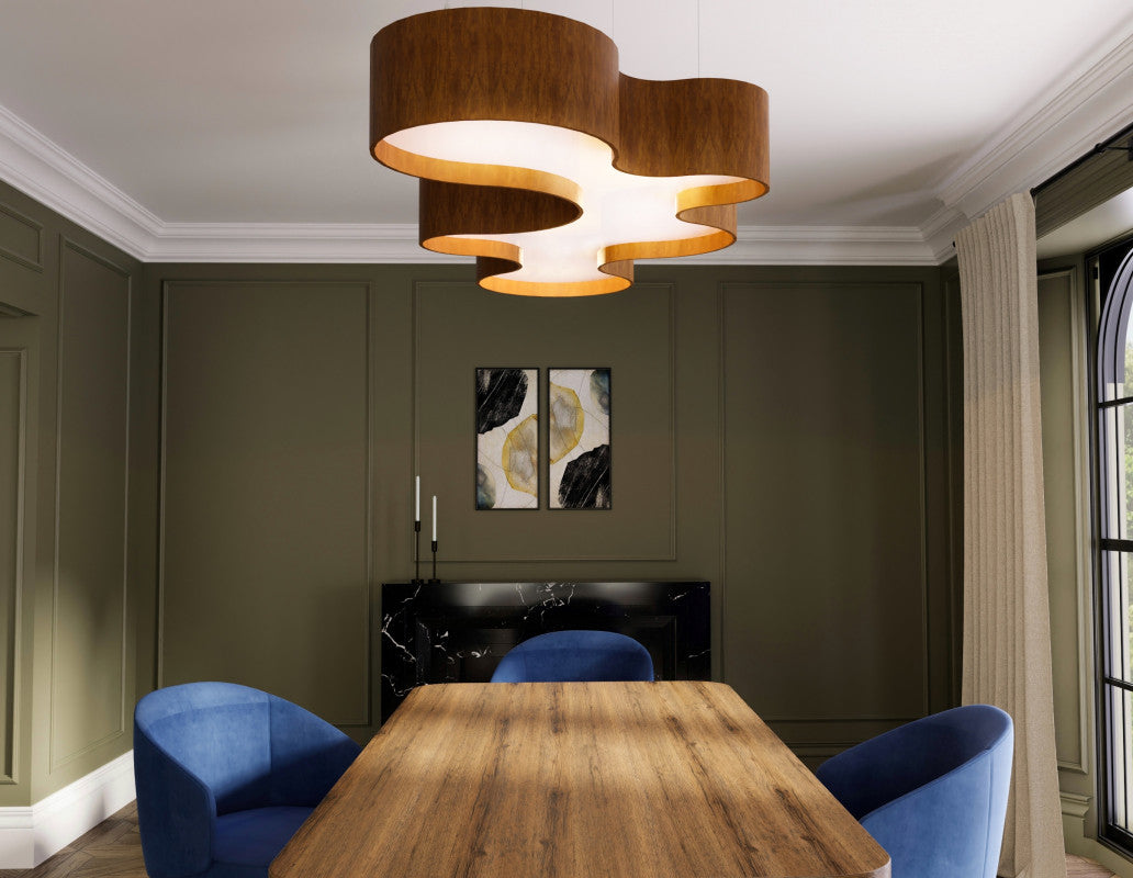 Accord Lighting 1337LED Organic Accord Suspension aménagement de la chambre