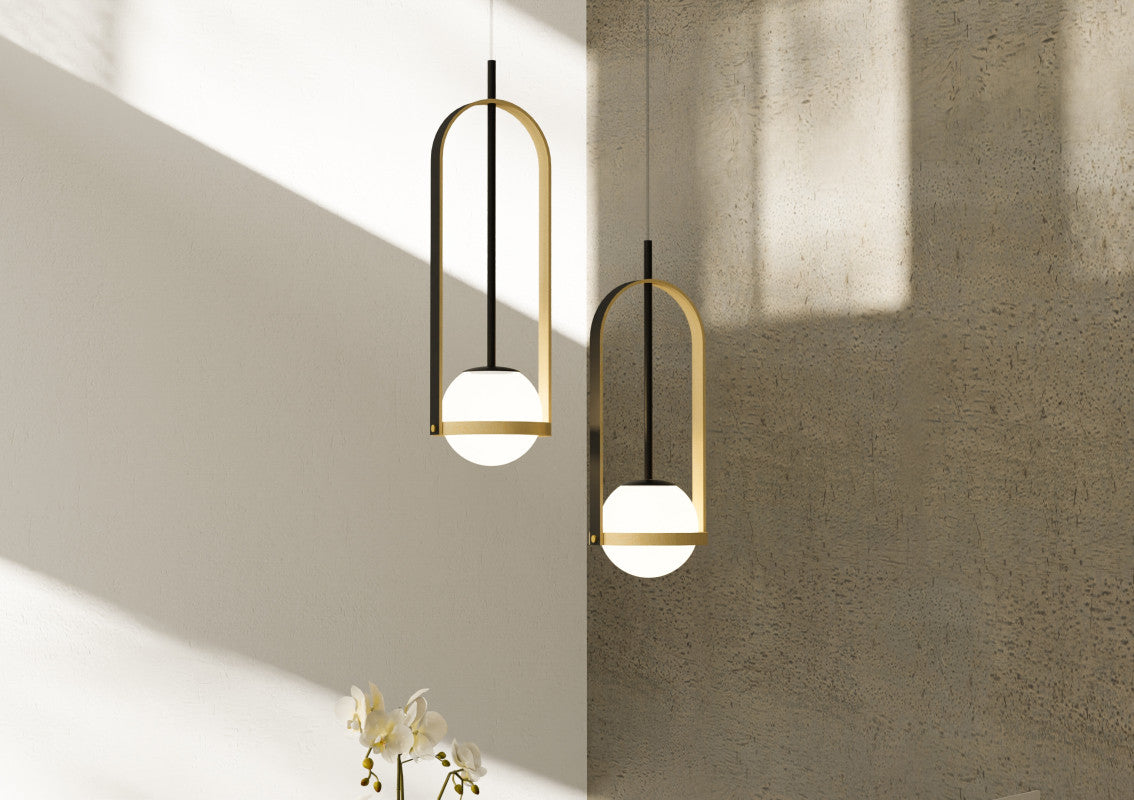 Accord Lighting 1544 Strap Accord Pendant room setting