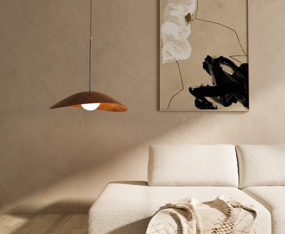 Accord Lighting 1547 Oyster Accord Pendant room setting